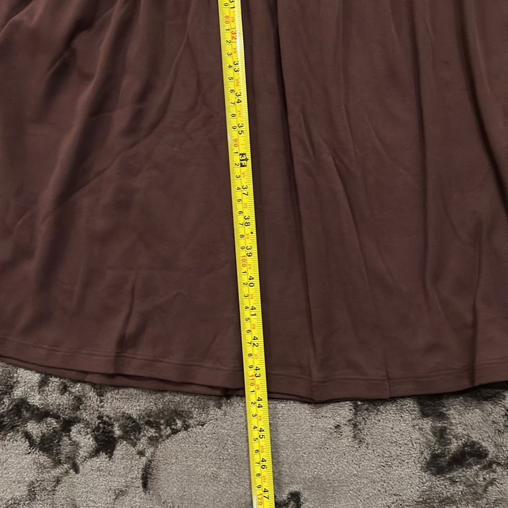 NWT Amazon Short Sleeve Tiered Midi Dress With Pockets - Picture 10 of 12